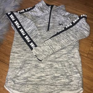 Victoria secret pink grey hoodie